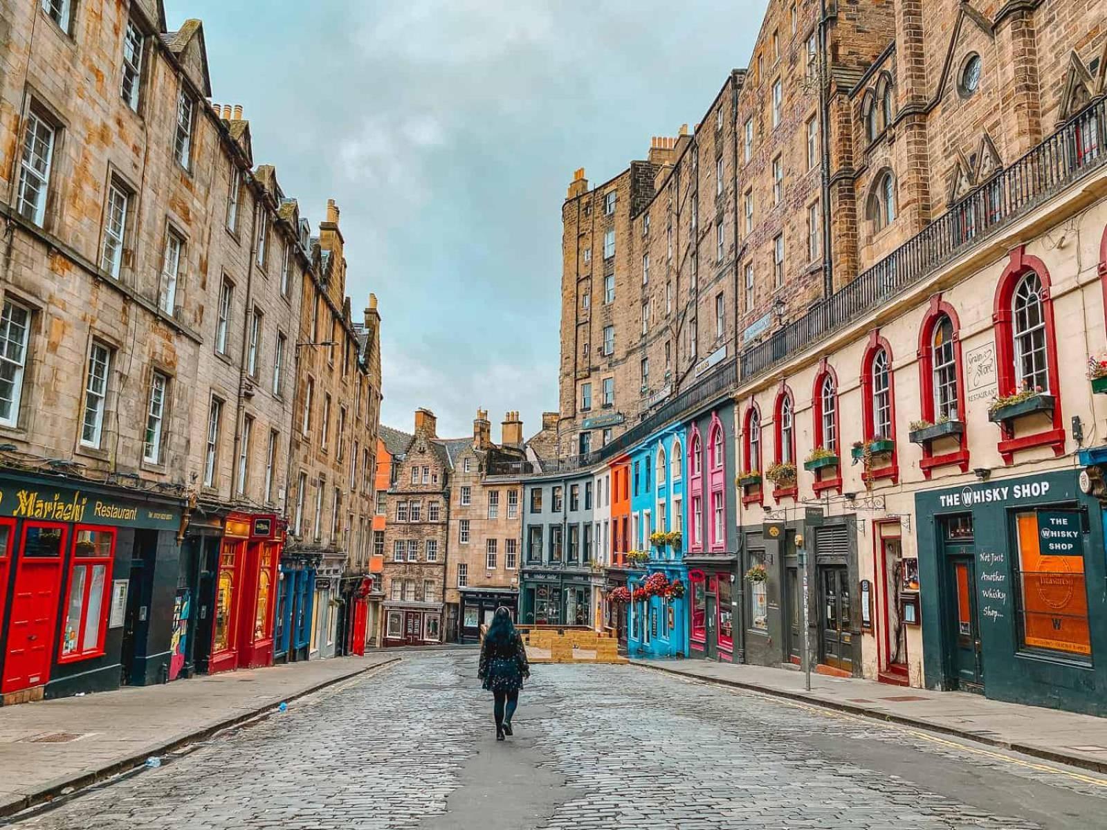 Victoria Street View Flat In Edinburgh Eb10 Apartment ภายนอก รูปภาพ